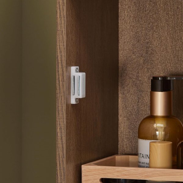 Bathroom Tall  with 1 Drawer, 2 Doors and Adjustable Shelves, Bathroom Shelf, Bathroom Tall  Cupboard, Natural BZR34-PF - Image 8
